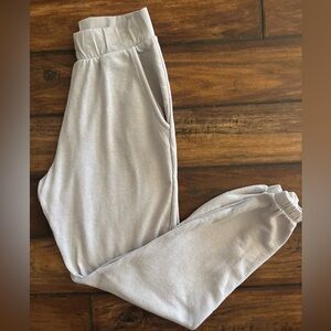 Victoria's Secret Light Gray Joggers With Pockets